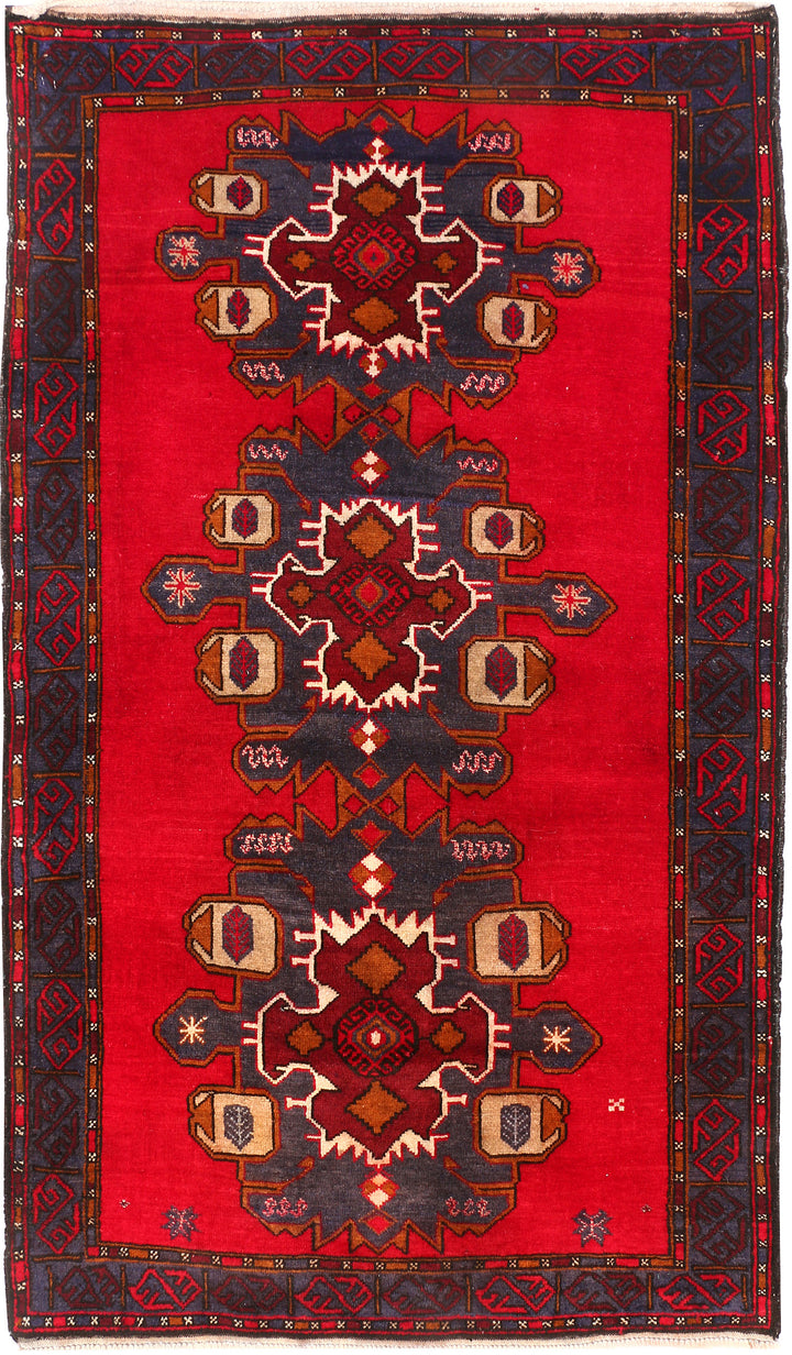 Red Baluchi 3' 3 x 5' 8 - No. 54442 - ALRUG Rug Store