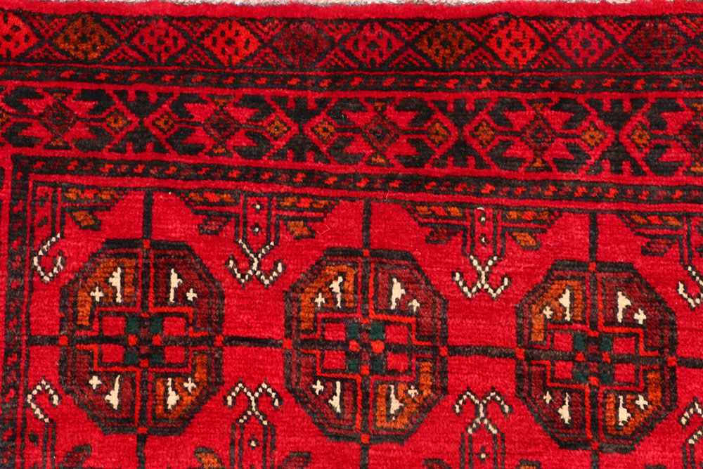 Crimson Baluchi 3' 5 x 5' 4 - No. 54443 - ALRUG Rug Store