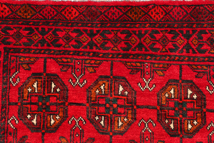 Crimson Baluchi 3' 5 x 5' 4 - No. 54443 - ALRUG Rug Store