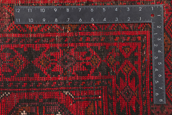 Crimson Baluchi 3' 5 x 5' 4 - No. 54443 - ALRUG Rug Store