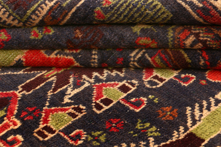 Multi Colored Baluchi 3' 3 x 5' 3 - No. 54446 - ALRUG Rug Store