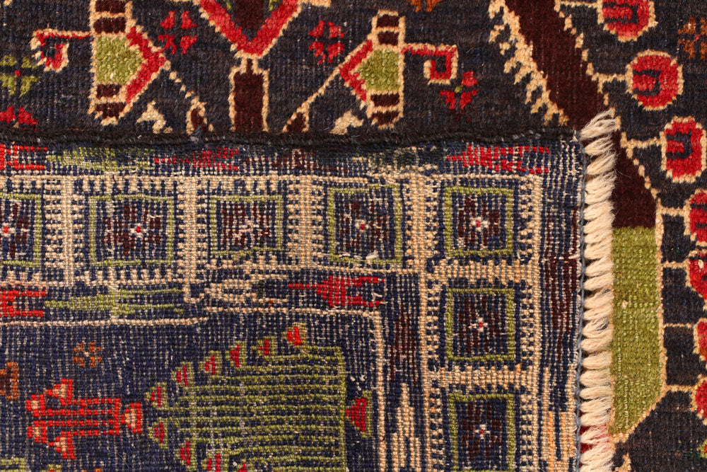 Multi Colored Baluchi 3' 3 x 5' 3 - No. 54446 - ALRUG Rug Store