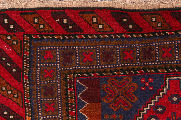 Midnight Blue Baluchi 3' 4 x 5' 9 - No. 54449 - ALRUG Rug Store