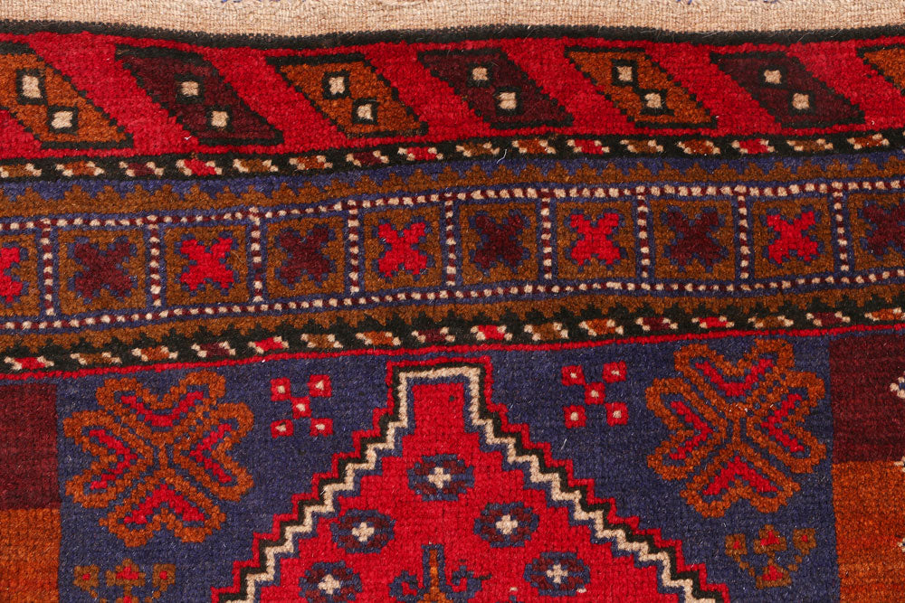 Midnight Blue Baluchi 3' 4 x 5' 9 - No. 54449 - ALRUG Rug Store