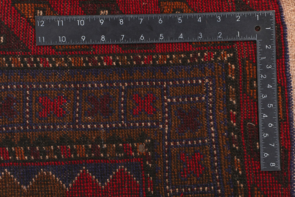 Midnight Blue Baluchi 3' 4 x 5' 9 - No. 54449 - ALRUG Rug Store