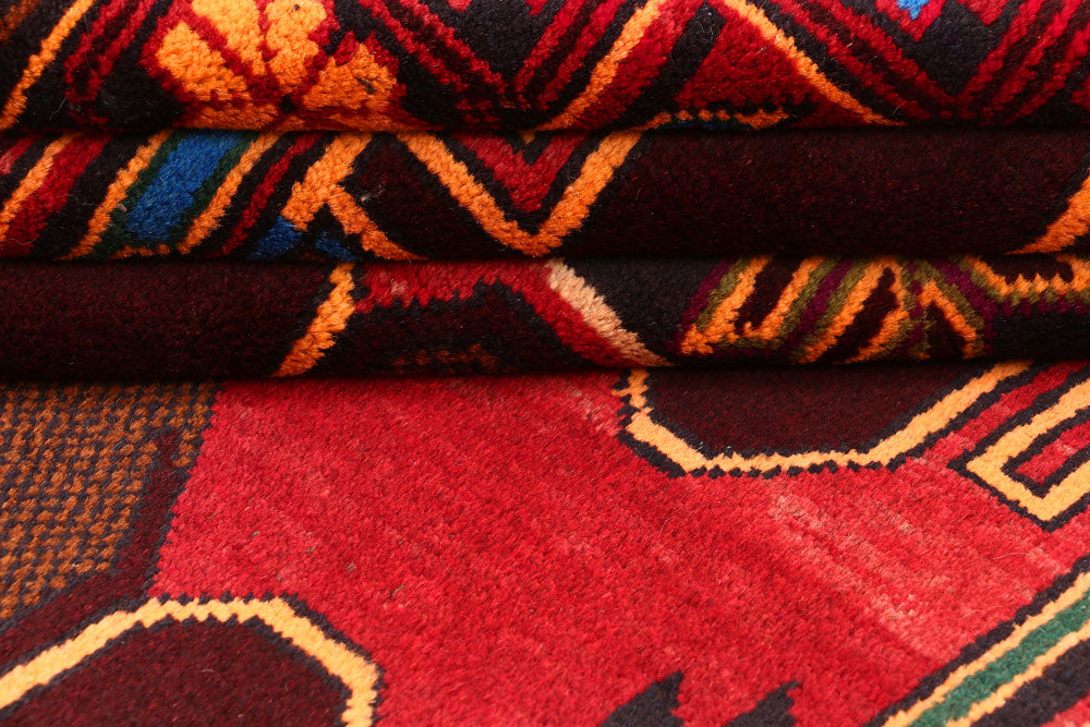 Firebrick Baluchi 3' 4 x 6' 1 - No. 54453 - ALRUG Rug Store