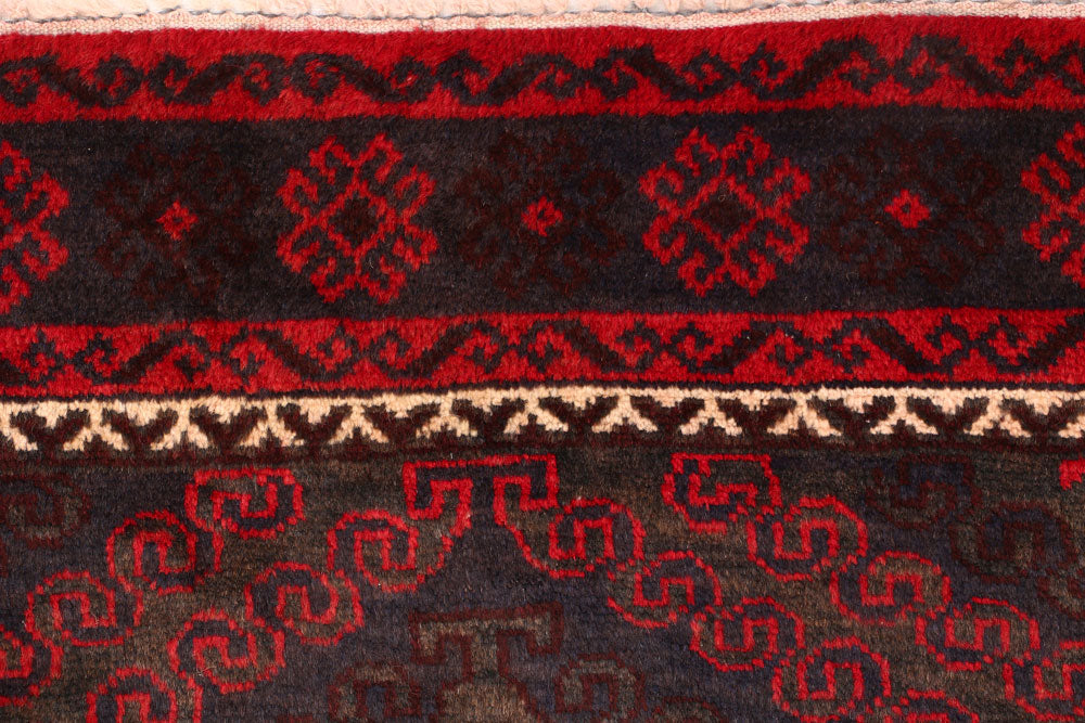Multi Colored Baluchi 3' 6 x 6' 2 - No. 54457 - ALRUG Rug Store