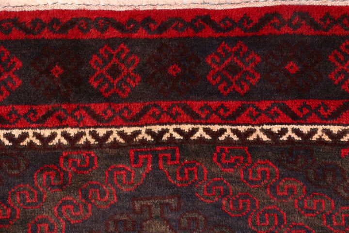Multi Colored Baluchi 3' 6 x 6' 2 - No. 54457 - ALRUG Rug Store