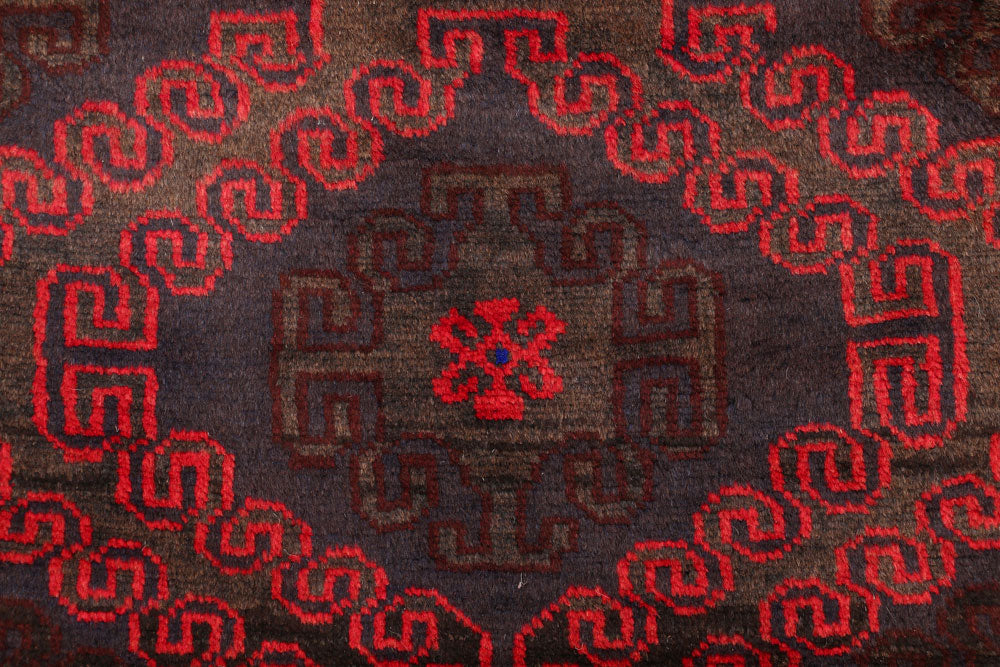 Multi Colored Baluchi 3' 6 x 6' 2 - No. 54457 - ALRUG Rug Store