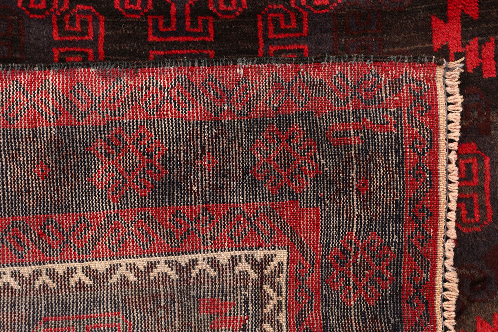 Multi Colored Baluchi 3' 6 x 6' 2 - No. 54457 - ALRUG Rug Store