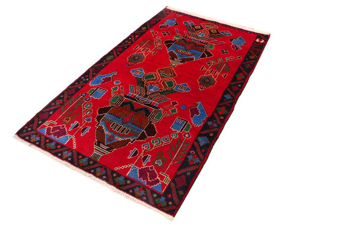 Baluchi 3' 7 x 6' 1 - No. 54464 - ALRUG Rug Store