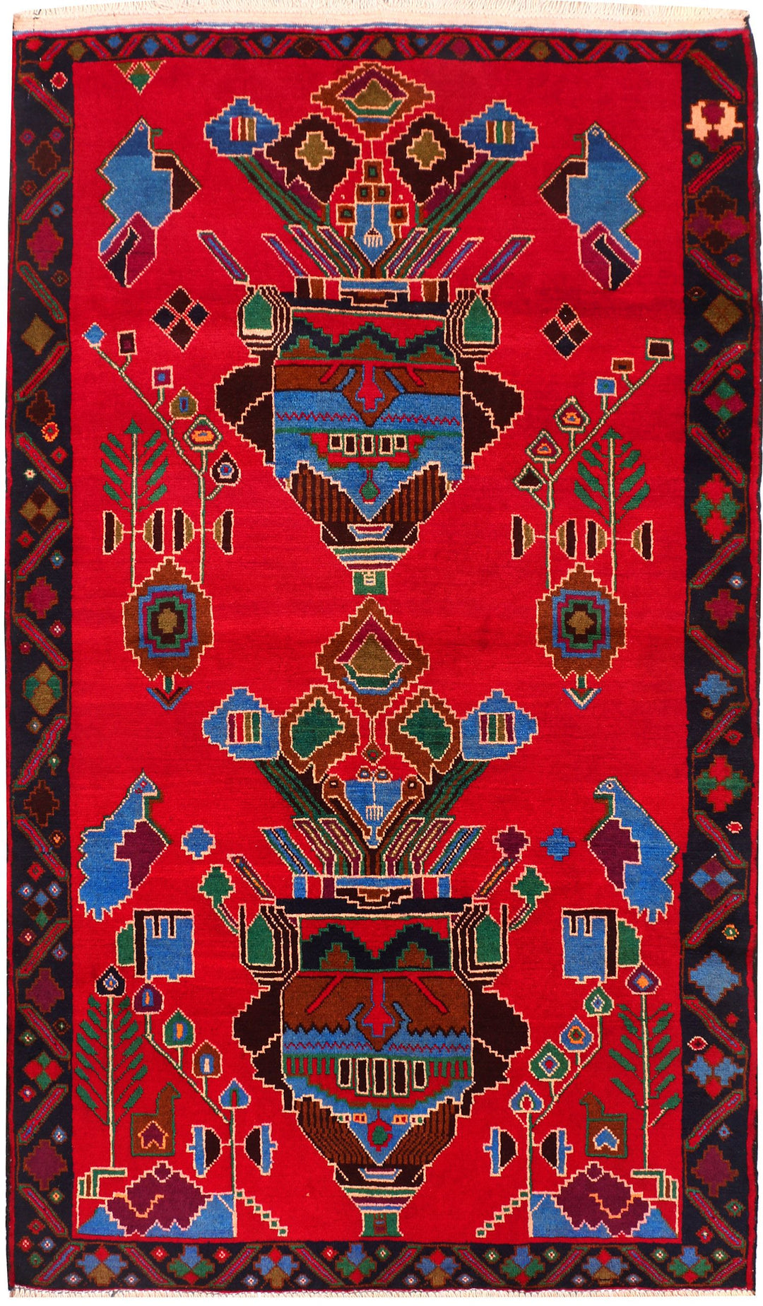 Baluchi 3' 7 x 6' 1 - No. 54464 - ALRUG Rug Store
