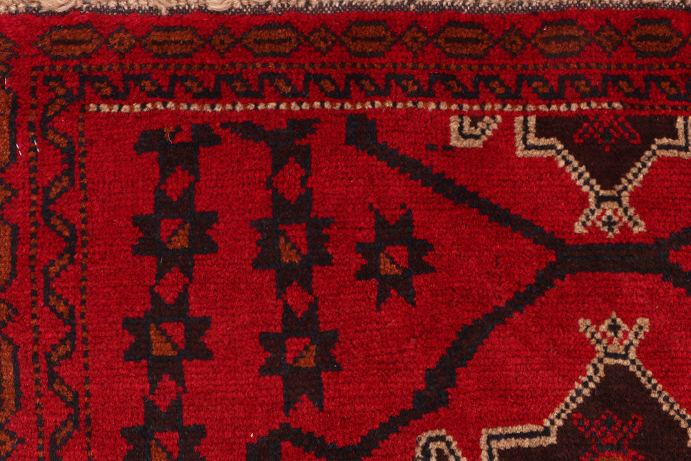 Firebrick Baluchi 3' 4 x 6' 4 - No. 54465 - ALRUG Rug Store