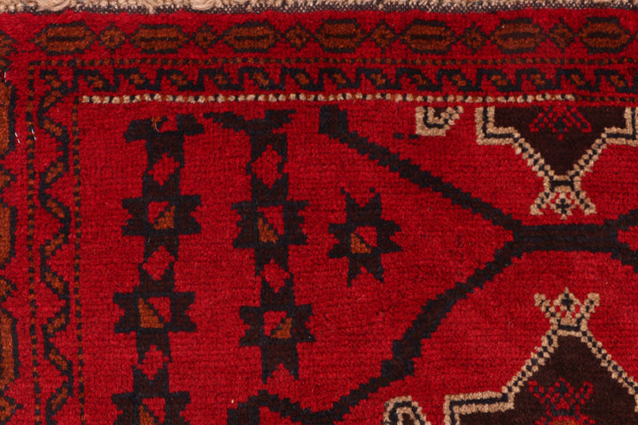 Firebrick Baluchi 3' 4 x 6' 4 - No. 54465 - ALRUG Rug Store