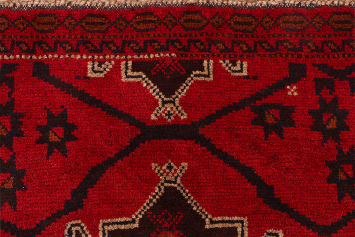 Firebrick Baluchi 3' 4 x 6' 4 - No. 54465 - ALRUG Rug Store