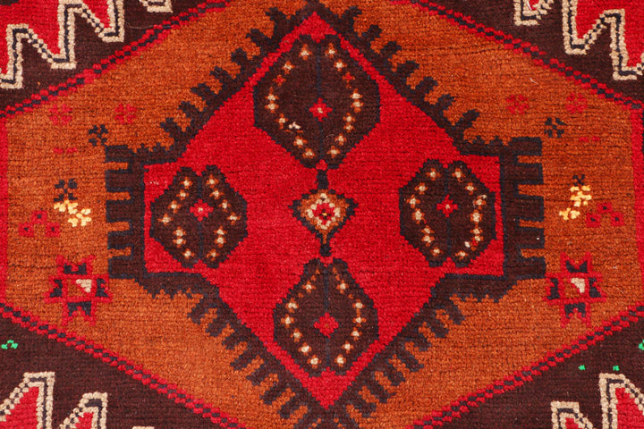 Firebrick Baluchi 3' 4 x 6' 4 - No. 54465 - ALRUG Rug Store