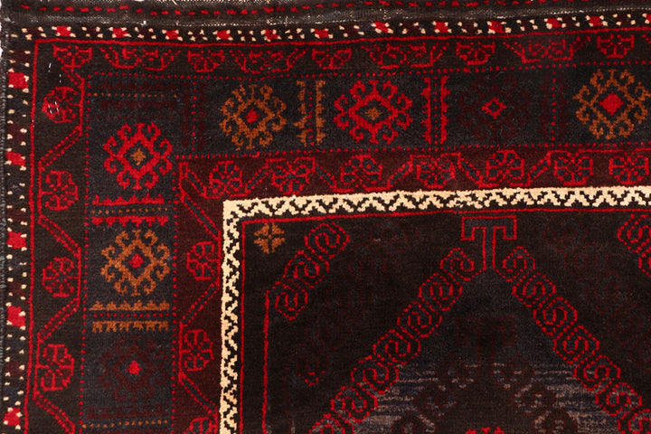 Multi Colored Baluchi 3' 5 x 6' 8 - No. 54472 - ALRUG Rug Store