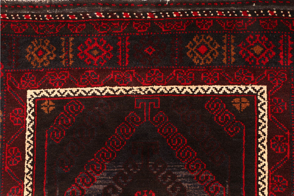 Multi Colored Baluchi 3' 5 x 6' 8 - No. 54472 - ALRUG Rug Store