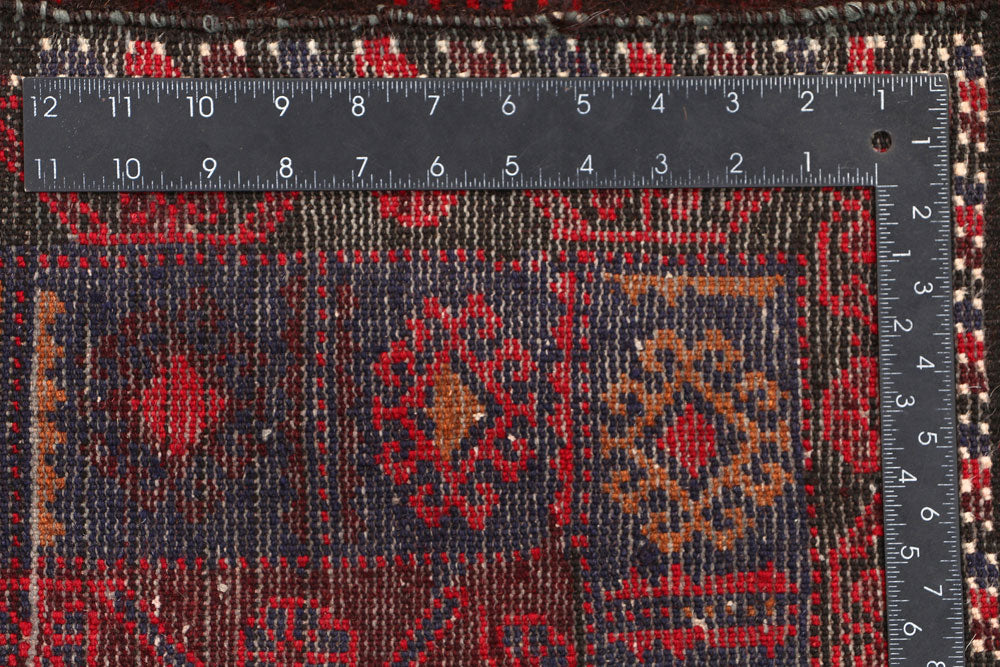 Multi Colored Baluchi 3' 5 x 6' 8 - No. 54472 - ALRUG Rug Store
