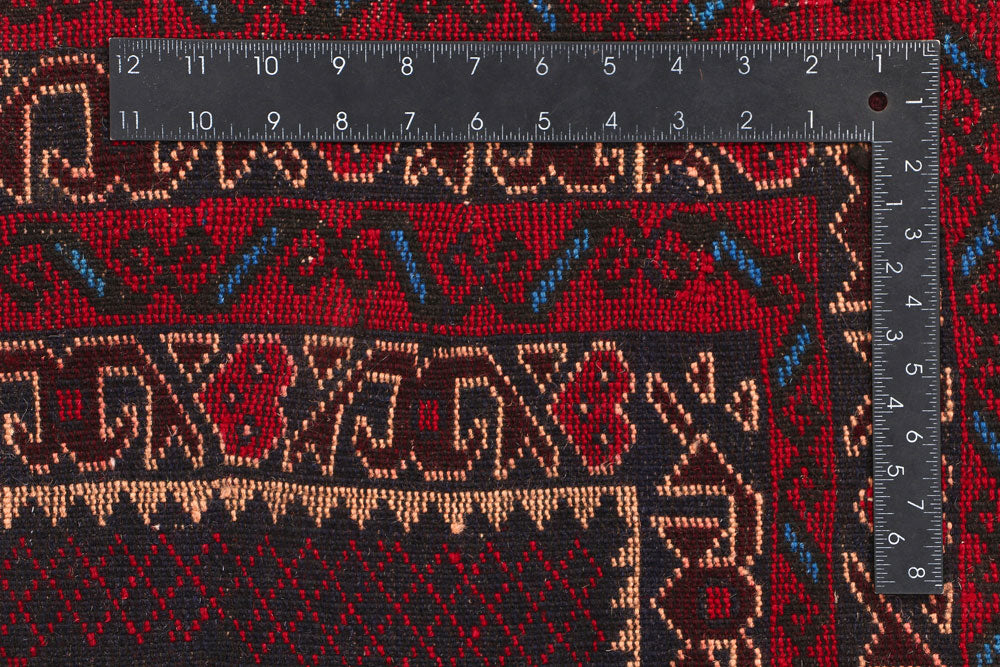 Multi Colored Baluchi 3' 5 x 6' 2 - No. 54473 - ALRUG Rug Store
