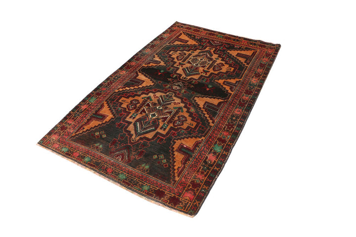 Multi Colored Baluchi 3' 6 x 5' 8 - No. 54478 - ALRUG Rug Store