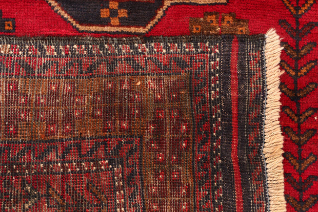 Firebrick Baluchi 3' 6 x 6' - No. 54479 - ALRUG Rug Store