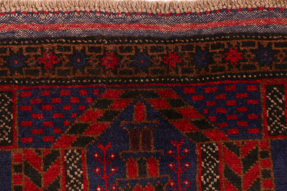Dark Slateblue Prayer 3' x 4' 10 - No. 54483 - ALRUG Rug Store