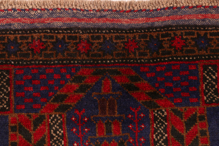 Dark Slateblue Prayer 3' x 4' 10 - No. 54483 - ALRUG Rug Store