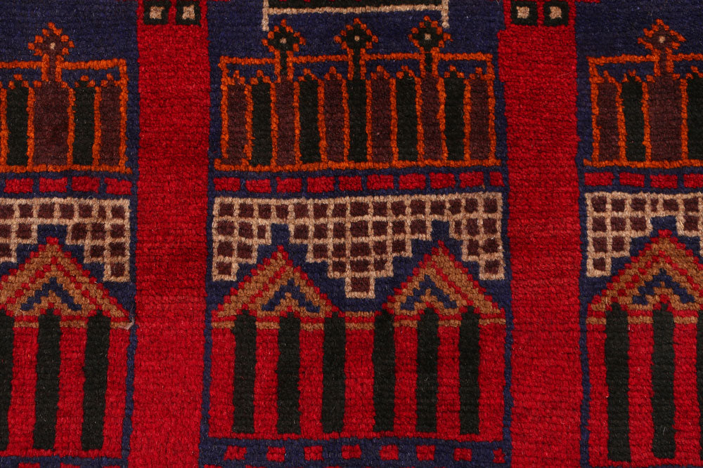 Dark Slateblue Prayer 3' x 4' 10 - No. 54483 - ALRUG Rug Store