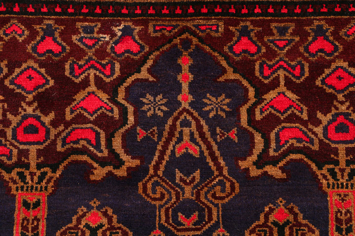 Midnight Blue Prayer 2' 9 x 4' - No. 54485 - ALRUG Rug Store