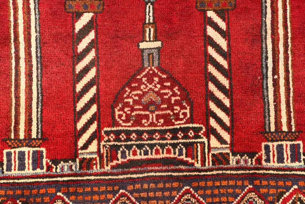 Firebrick Prayer 2' 10 x 4' - No. 54486 - ALRUG Rug Store