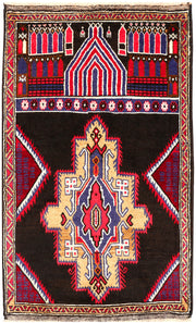 Multi Colored Baluchi 2' 11 x 4' 8 - No. 54491 - ALRUG Rug Store