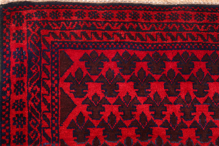 Firebrick Baluchi 2' 11 x 4' 9 - No. 54494 - ALRUG Rug Store