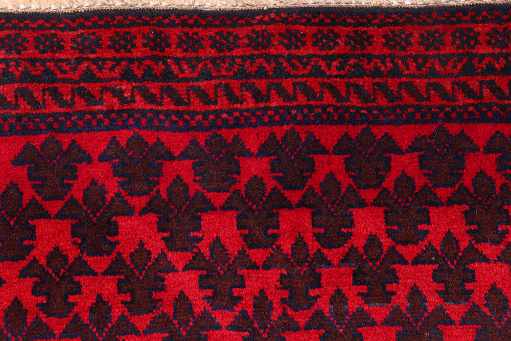 Firebrick Baluchi 2' 11 x 4' 9 - No. 54494 - ALRUG Rug Store