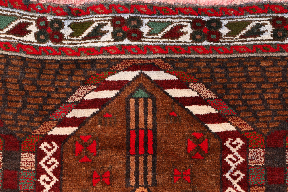 Multi Colored Prayer 2' 7 x 3' 11 - No. 54497 - ALRUG Rug Store