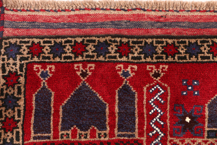 Multi Colored Prayer 2' 11 x 4' 7 - No. 54503 - ALRUG Rug Store