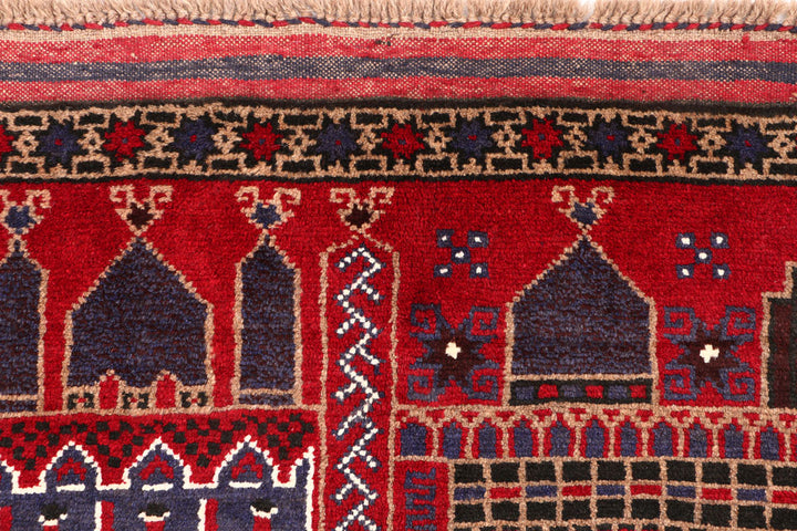 Multi Colored Prayer 2' 11 x 4' 7 - No. 54503 - ALRUG Rug Store