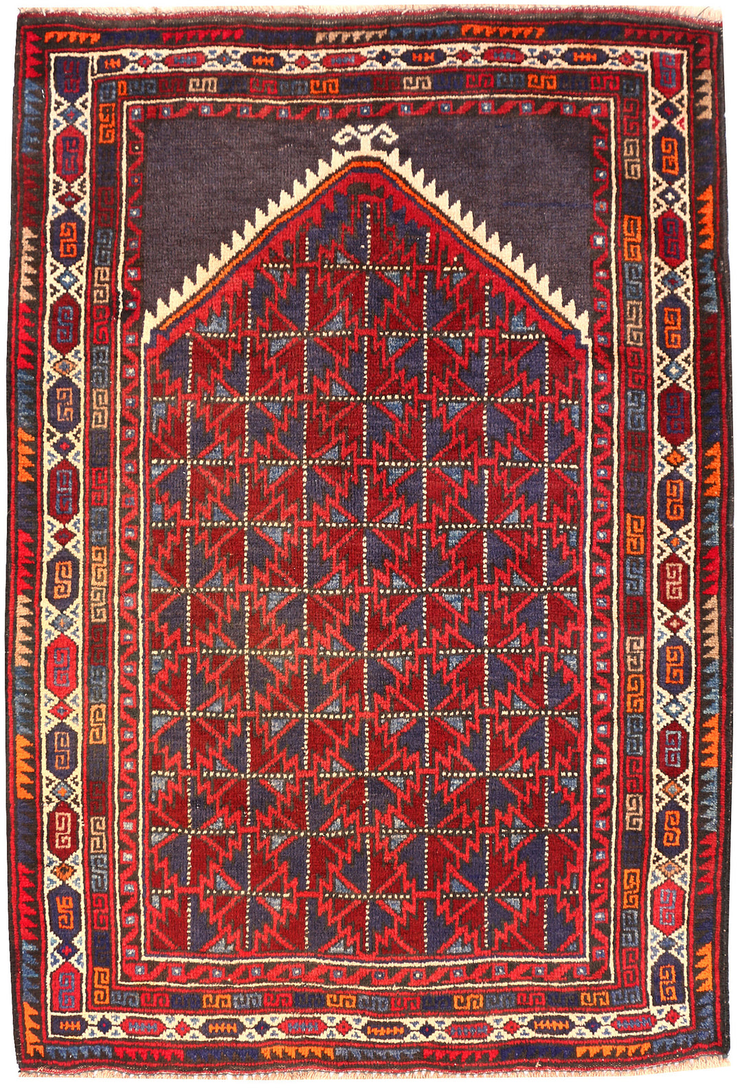 Multi Colored Prayer 3' x 4' 4 - No. 54506 - ALRUG Rug Store