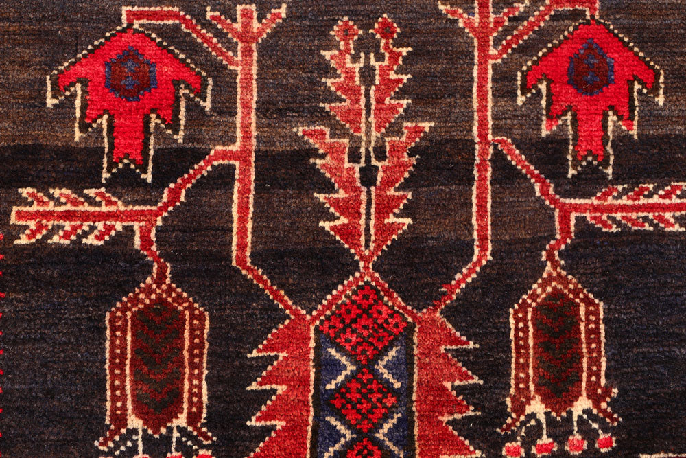 Multi Colored Baluchi 2' 10 x 4' 11 - No. 54511 - ALRUG Rug Store