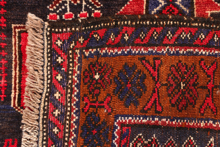 Multi Colored Baluchi 2' 10 x 4' 11 - No. 54511 - ALRUG Rug Store