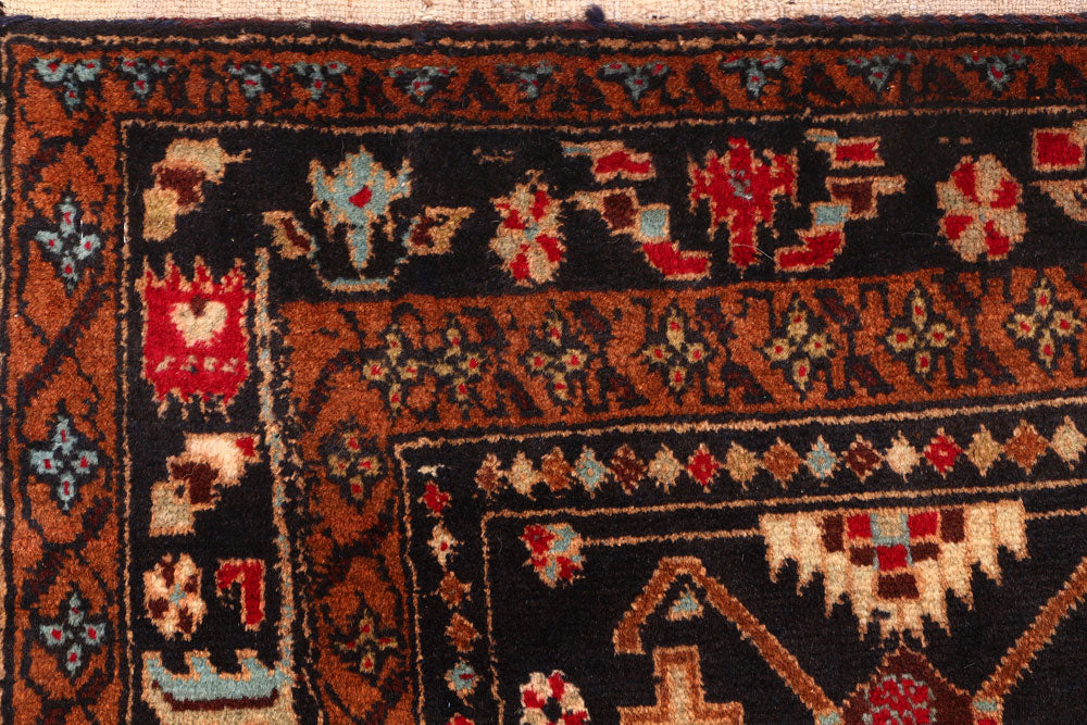 Multi Colored Baluchi 2' 8 x 4' 7 - No. 54512 - ALRUG Rug Store
