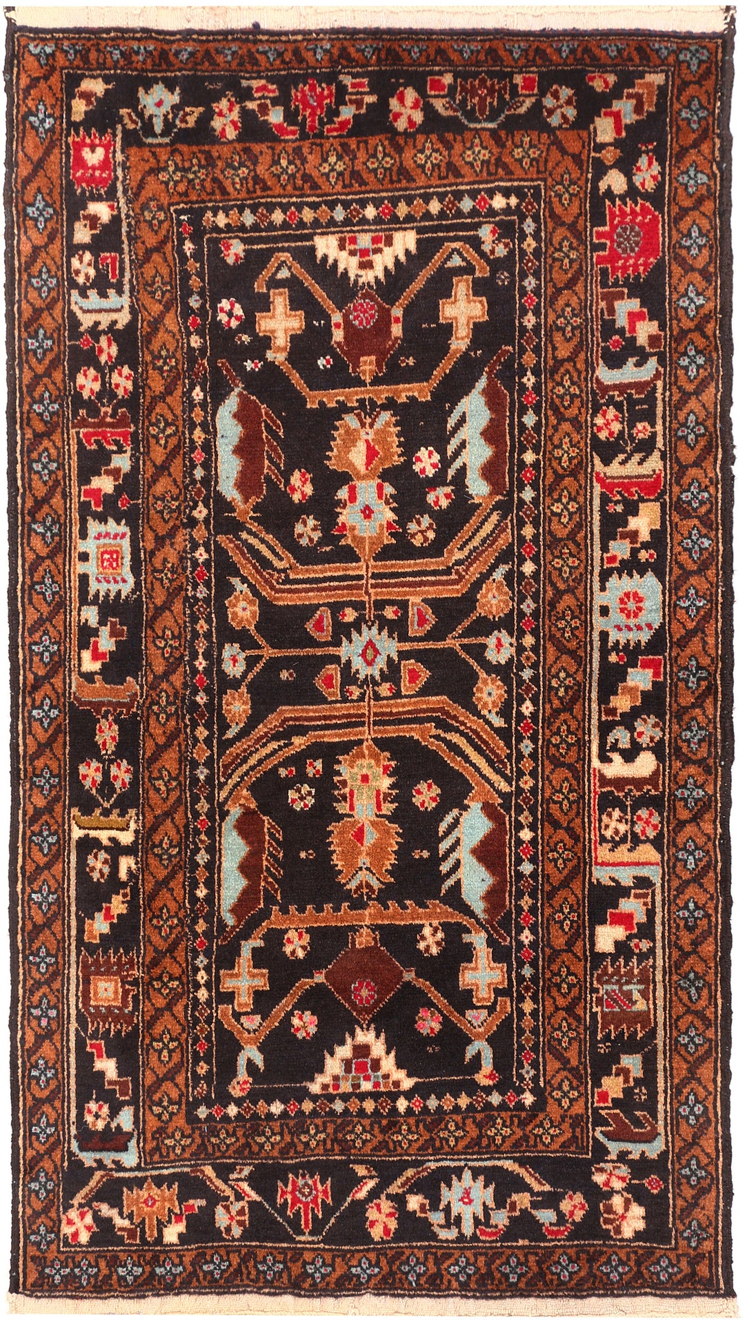 Multi Colored Baluchi 2' 8 x 4' 7 - No. 54512 - ALRUG Rug Store