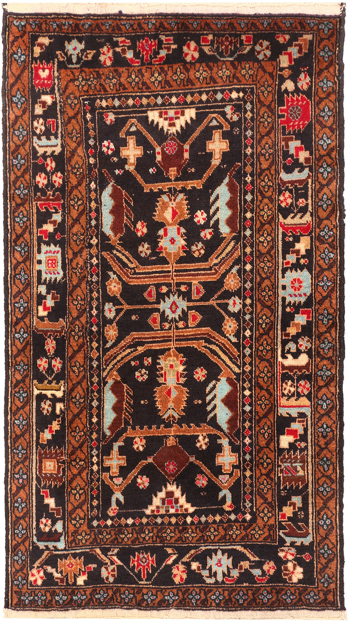 Multi Colored Baluchi 2' 8 x 4' 7 - No. 54512 - ALRUG Rug Store