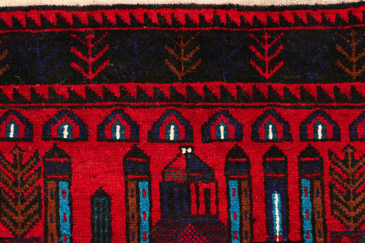 Multi Colored Prayer 2' 7 x 4' 6 - No. 54514 - ALRUG Rug Store