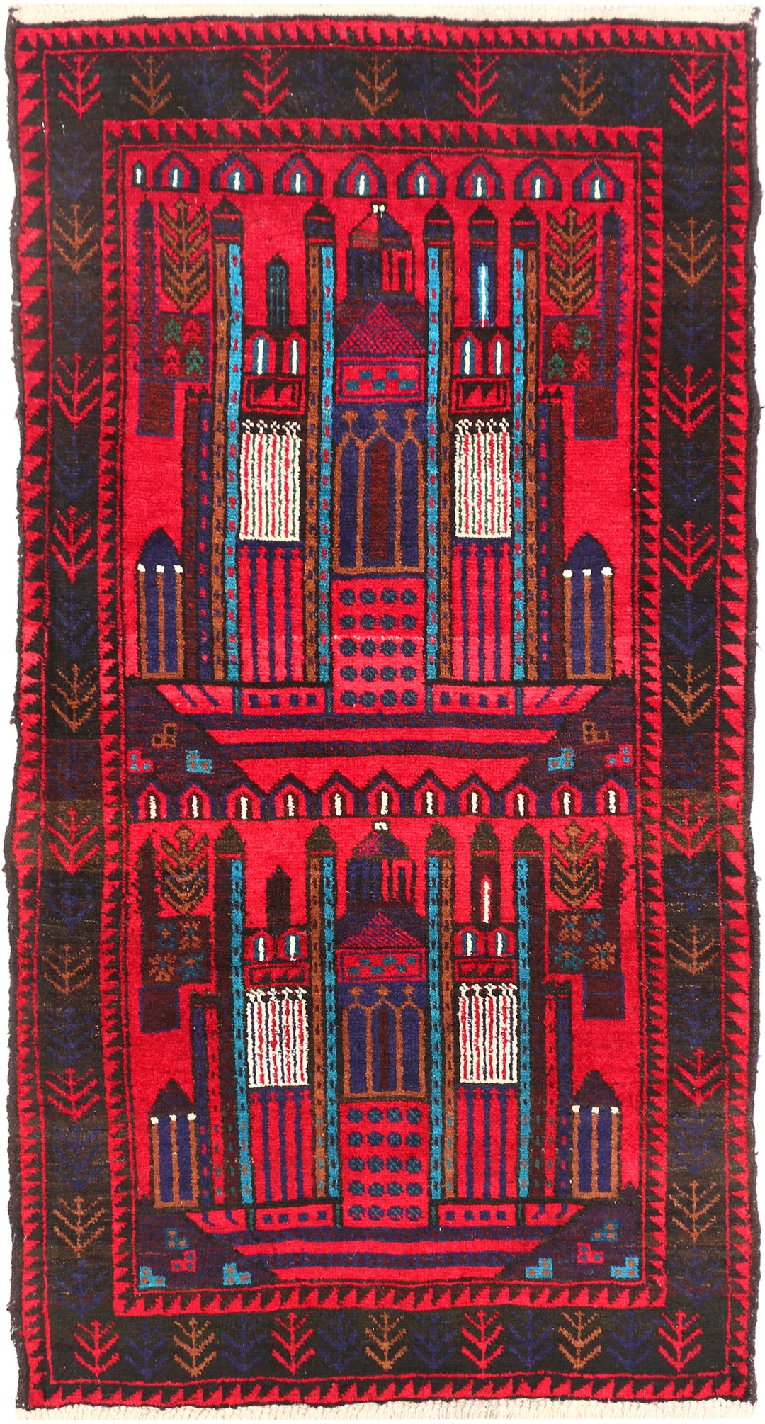 Multi Colored Prayer 2' 7 x 4' 6 - No. 54514 - ALRUG Rug Store