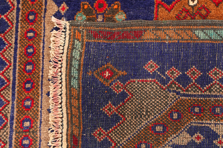 Slate Blue Baluchi 3' 1 x 4' 8 - No. 54518 - ALRUG Rug Store