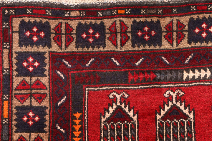 Firebrick Prayer 3' 1 x 4' 6 - No. 54525 - ALRUG Rug Store