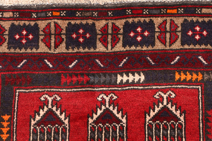 Firebrick Prayer 3' 1 x 4' 6 - No. 54525 - ALRUG Rug Store
