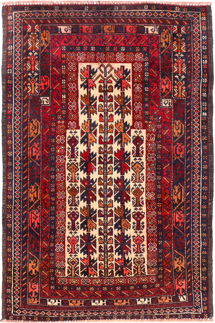 Wheat Baluchi 2' 9 x 4' 2 - No. 54532 - ALRUG Rug Store