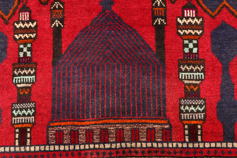 Multi Colored Prayer 3' 1 x 4' 8 - No. 54534 - ALRUG Rug Store